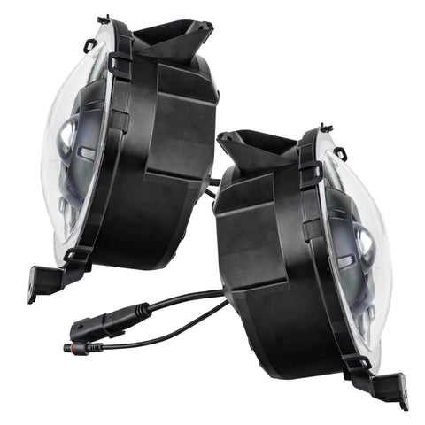 Jeep JL/Gladiator JT Oculus Bi-LED Projector Headlights (Satin Silver)