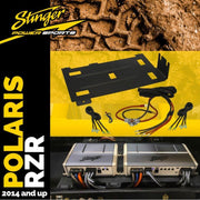 Polaris RZR (2014+) Universal 2/4 Channel Amp Installation Kit